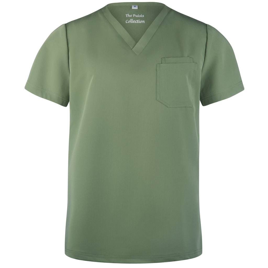 Puisis Premium Comfort Scrubs - Sage