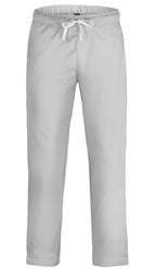 Light gray sweatpants on a white background