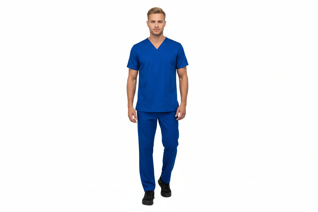 Blue Medical Scrubs | Comfortable & Durable Female / Male Scrub Sets