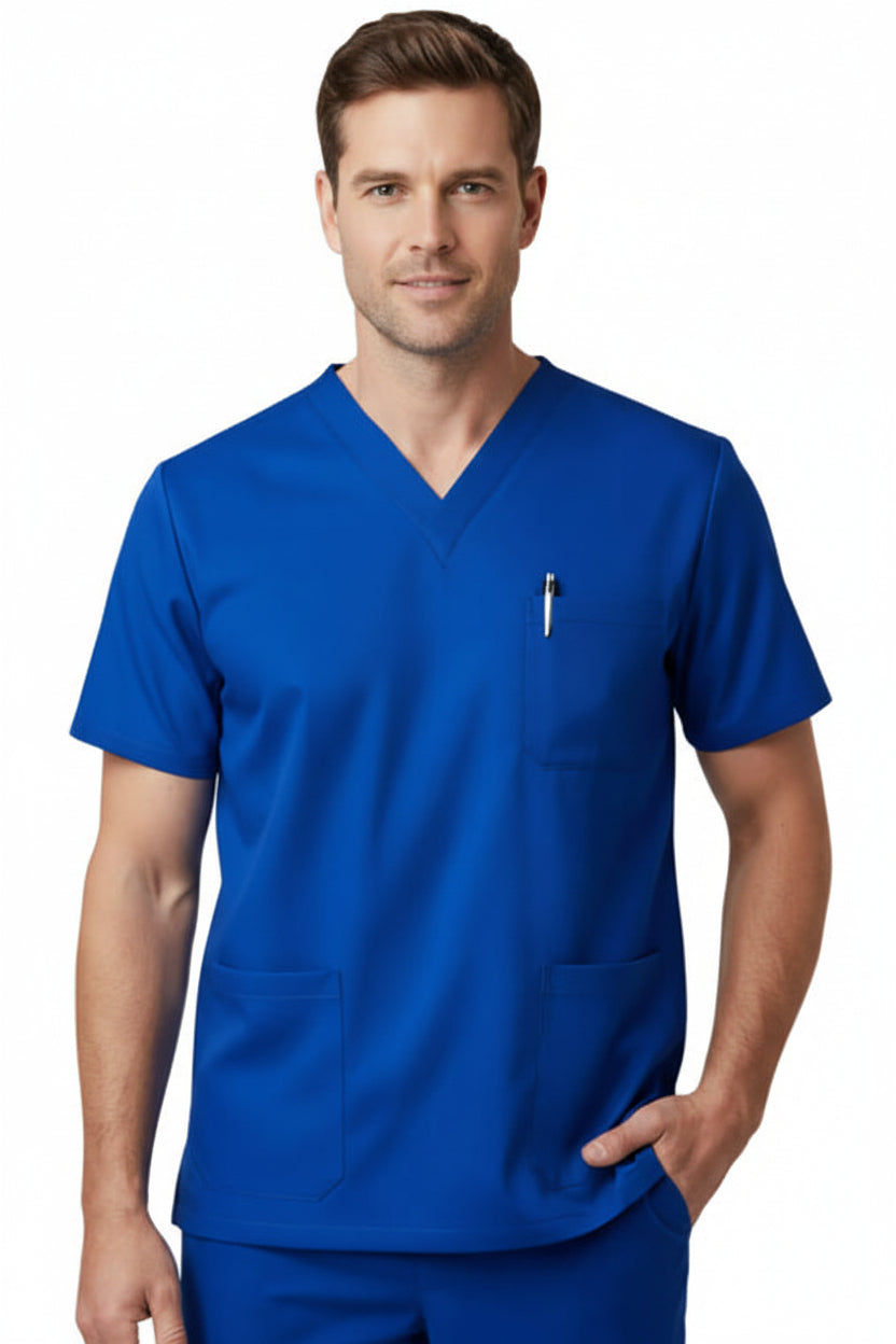Puisis Classic Performance Scrub Set – Royal Blue
