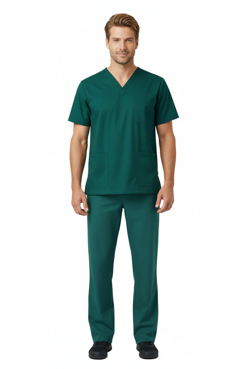 Green Medical Scrubs | Comfortable & Durable Female / Male Scrub Sets